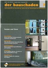 der Bauschaden 7; Fachartikel in Fachzeitschrift; Ausgabe Aug./Sep. 2014; Forum Verlag Herkert GmbH