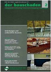 der Bauschaden 2; Fachartikel in Fachzeitschrift; Ausgabe Okt./Nov. 2013; Forum Verlag Herkert GmbH